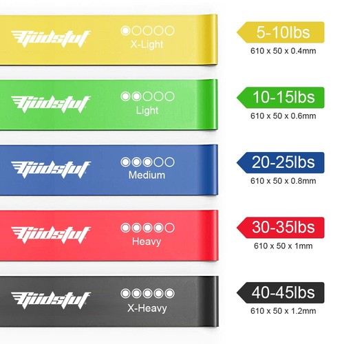 Widerstandsbands set workout - set,