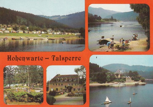 Postkarte hohenwarte - postkarte,
