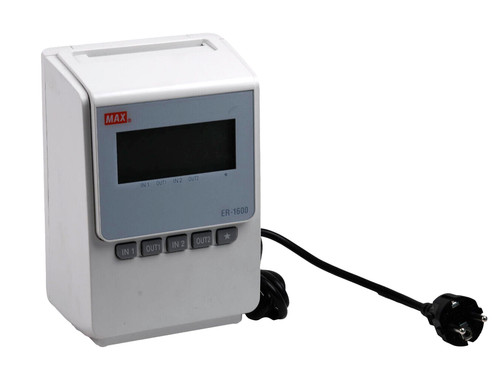 Max 1600 stempeluhr - max, er-1600
