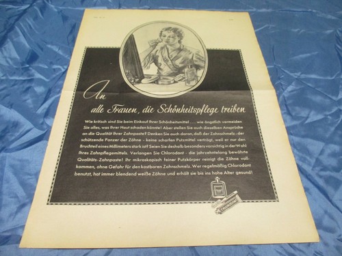 Chlorodont antik reklame - ,