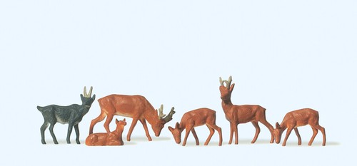 Preiser 14178 rehe und - 14178, gemse