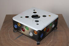 DDR Teelichthalter Stövchen Teewärmer aus Metall mit Glassteinen  VINTAGE