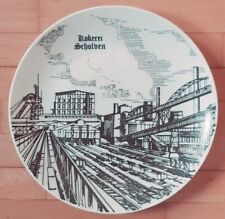 Kokerei Scholven Bergbau Gelsenkirchen Bergwerk Wandteller Porzellan RAGDSK Pütt
