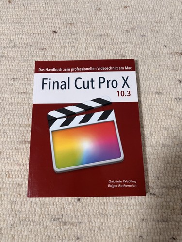 Final cut pro - x, –