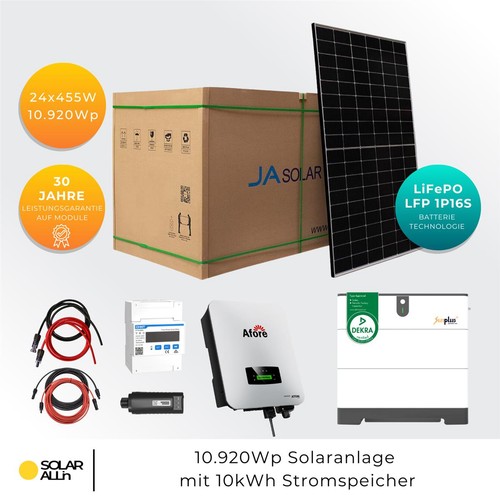 9200wp 10kw anlage 10kwh - pv-anlage,