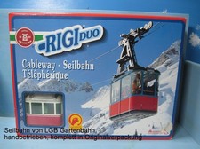 Rigi Duo Seilbahn Spur G Mit 4 Figuren und Ovp (Handbetrieben)