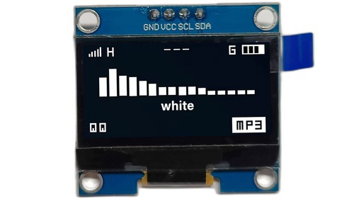 Oled display 128 - 1,3", x