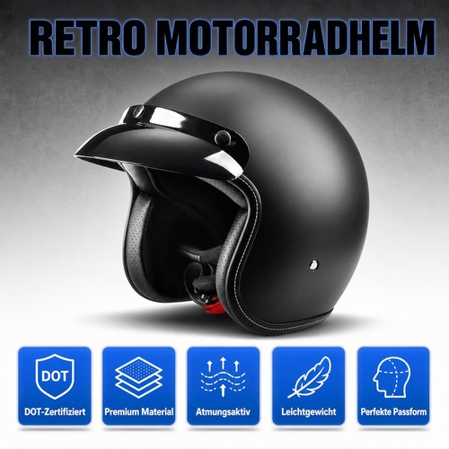 Halbschalen helm motorrad - halbschalen,