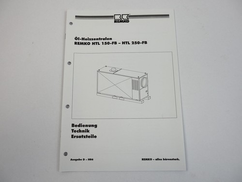 Remko htl 150 200 - fb, Öl