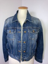 FREESOUL  Damen Jeansjacke Jacke  Gr. L blau  Baumwollmix  NEUWERTIG