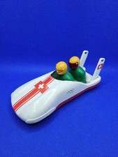 Vintage 50er Lehmann Toy Schweizer Olympia Bob Sammlerstück Retro Antik Kult RAR