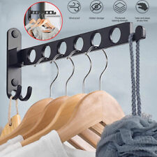 Kleiderhaken Klappbar, Wandhaken Klappbar für Balkon Waschküche Badezimmer