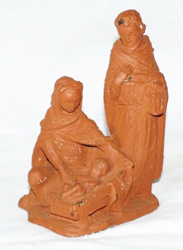 Krippe weihnachtskrippe ton - krippe,