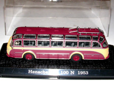Plastik Metall Modellauto Bus Henschel HS 100 N 1953  1:72