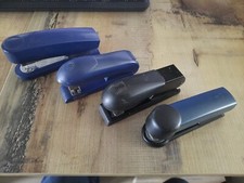 Set aus 4 Heftgeräten Hefter Bürohefter  