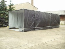 Mobile Raumzelle bestehend aus