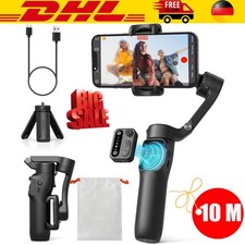 X3/SE Schwarz Gimbal Stabilizer mit iSteady 8.0 Stabilisierungssystem für Handy