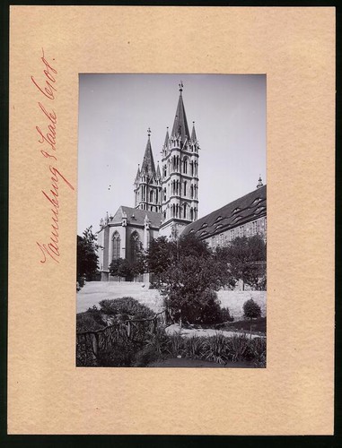 Ansicht naumburg saale - naumburg, /