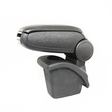 Mittelarmlehne Armlehne Mittelkonsole für Renault Megane 2002-2009 PU-Leder Grau