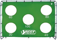 Ausstellung: Fußballtor 240 x 170 Tor mit Torwand 5 Schussloecher gr CC_240_982