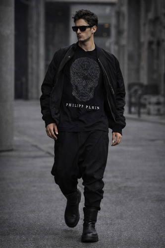 Philipp plein totenkopf strass - philipp,