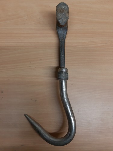 Historischer metzgerhaken mit - metzgerhaken,