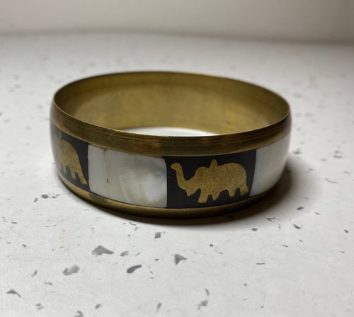Vintage armreif messing - armreif,