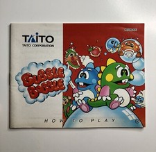 Nintendo NES - Bubble Bobble Spielanleitung ( Top Zustand )