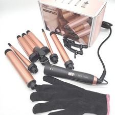 BESTOPE Lockenstab Haarstyling Zubehör Set 5 in 1 Styling Lockenwickler Werkzeug