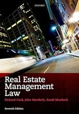 Real Estate Management Law von Card, Richard, Murdoch, John | Buch | guter Zustand