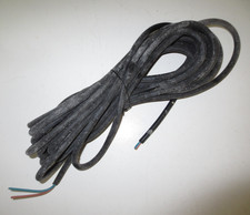 #52) ca. 9 m Anschlussleitung H07RN-F 2x1.0mm² Garten Gummikabel Feuchtraumkabel