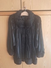 Damen echt Lederjacke 42