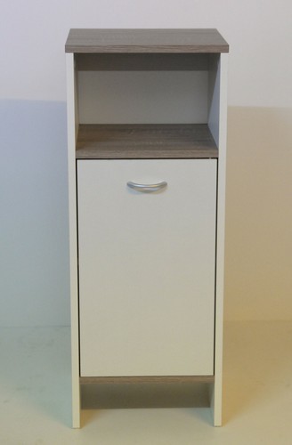 Beistellschrank weiß sonoma - weiß/,