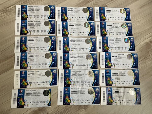Used collector ticket uefa - 18,