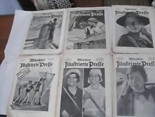5 x Münchner Illustrierte Presse von 1934 + 1 x Ausg. 25 v. 1927