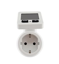 Schwaiger Energiekosten-/Einspeise-Messgerät mit 180° drehbaren Display