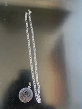 Herren Hals Kette Versilbert