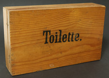 Alte Toilette Schatulle
