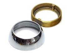 Einhandmischer Abdeckrosette mit Kontermutter für 40 mm Kartuschen Wasserarmatur