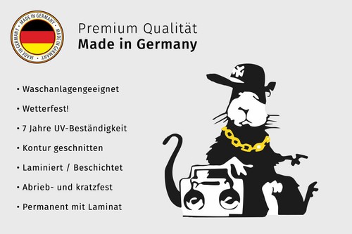 Banksy ghetto blaster rat - ghetto,