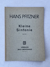 Noten. Pfitzner. Kleine