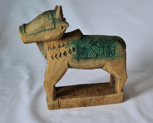 Antiker nandi stier indien - antiker,