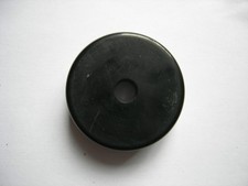 Original Single Mittel Puck  schwarz   für  Schallplatten Plattenspieler ..