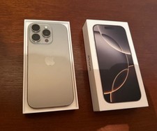 iPhone 16 Pro 128GB Titan Natur | 99% Akku | Zustand sehr gut inkl. Zubehörpaket