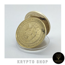 Uniswap UNI Coin Gold Krypto