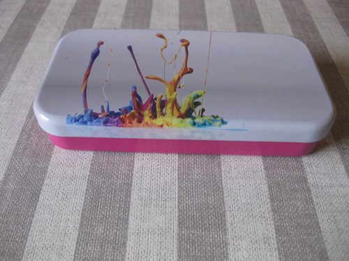 Box blechdose mit - blechdose,