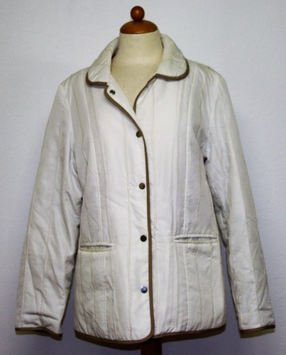 Leichte helle stepp jacke - helle, von