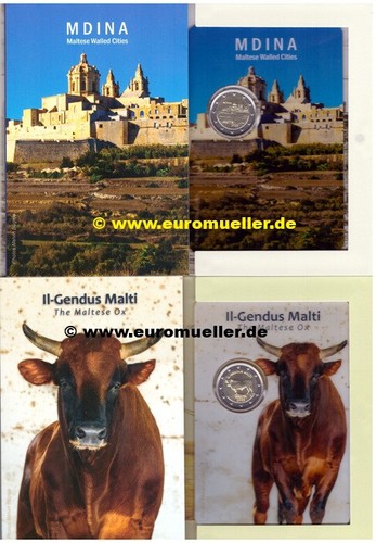 Euro gedenkmünzen malta - gedenkmünzen,