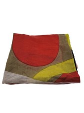 BECKSöNDERGAARD Strickschal Damen Schal rot-blassgelb-pink Casual-Look