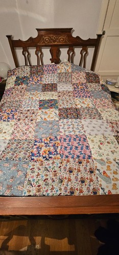 Disney patchwork quilt - disney,